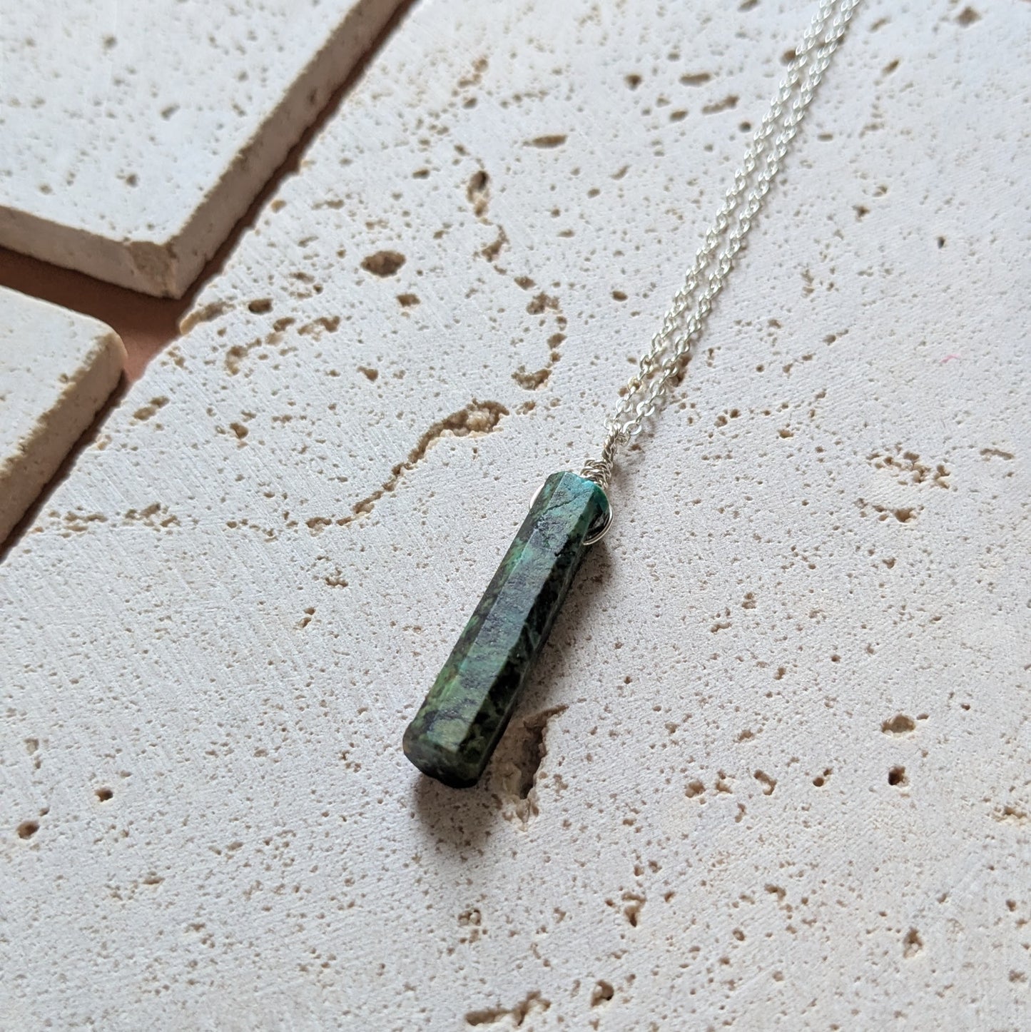 Turquoise Wand Necklace
