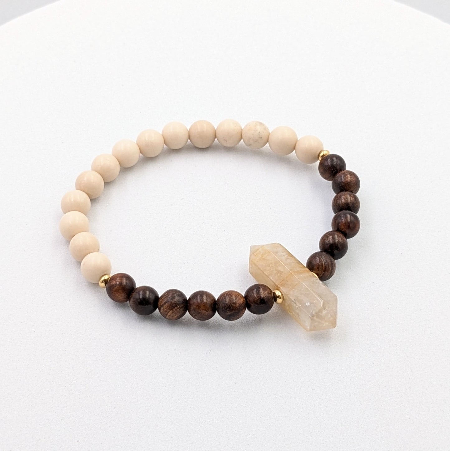 Golden Healer Quartz Energy Bracelet