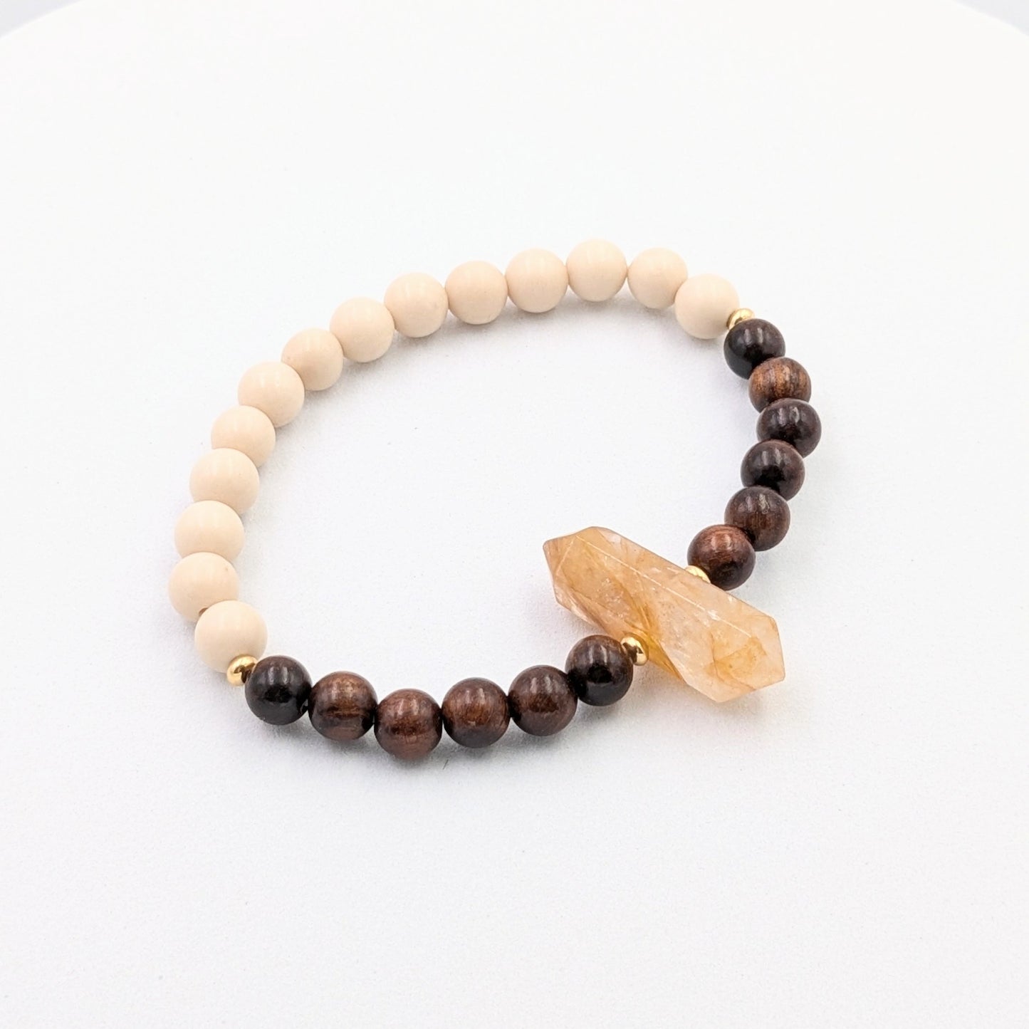 Golden Healer Quartz Energy Bracelet