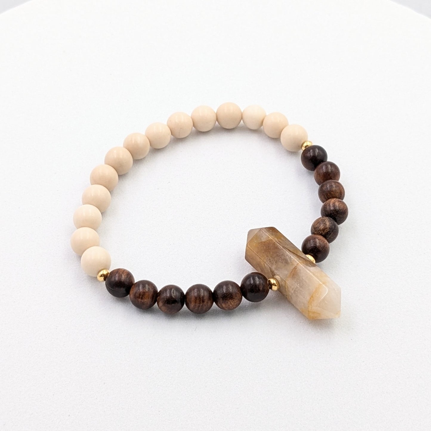 Golden Healer Quartz Energy Bracelet