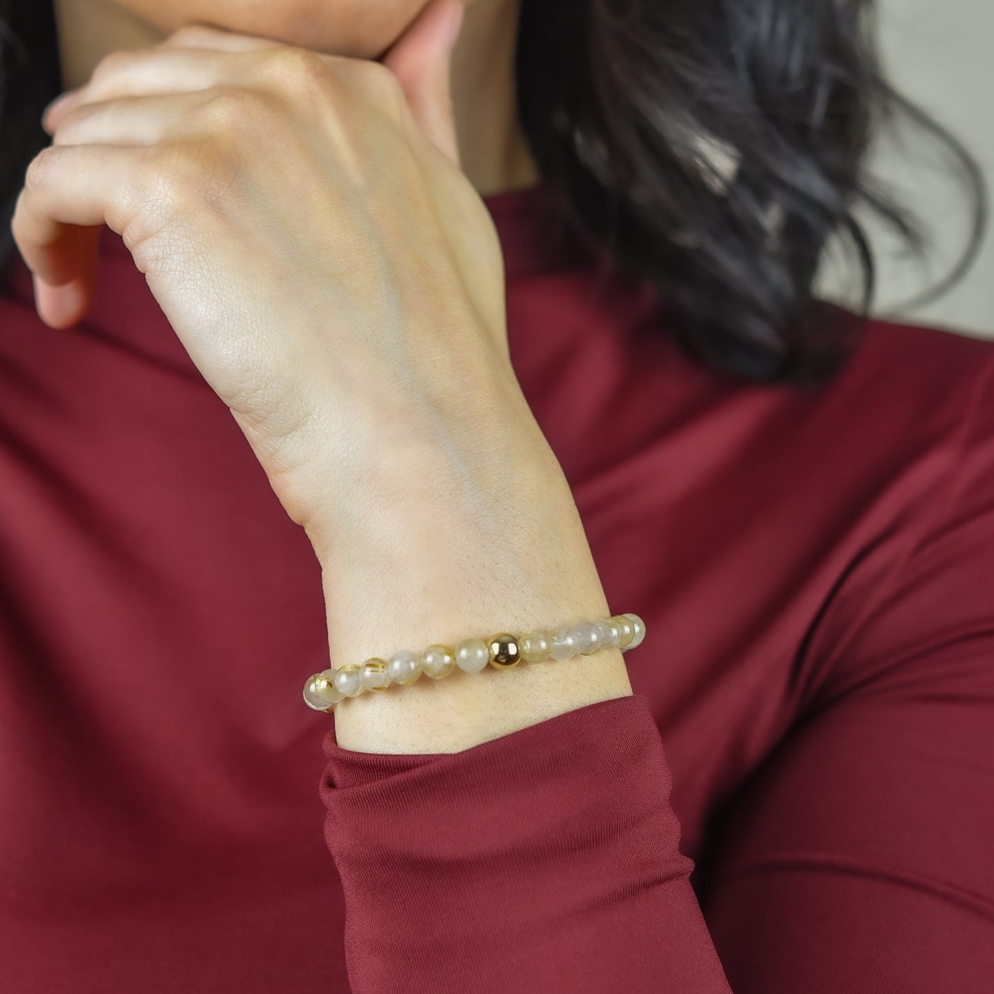 Rutile Quartz Energy Bracelet