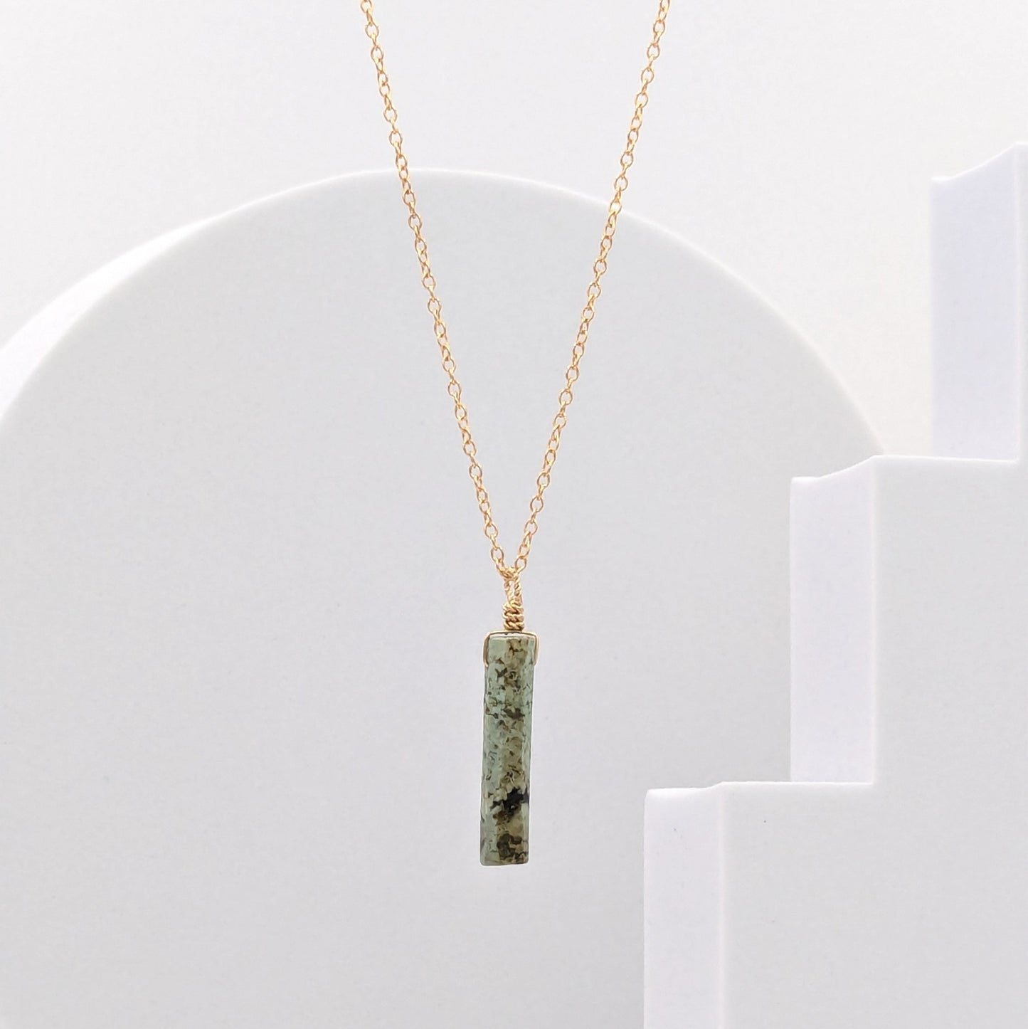 Turquoise Wand Necklace