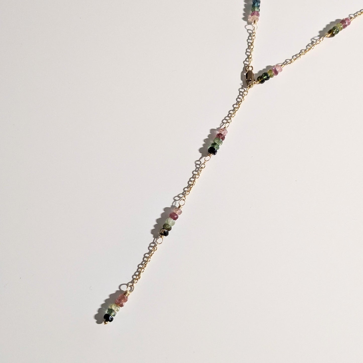 Watermelon Tourmaline Necklace