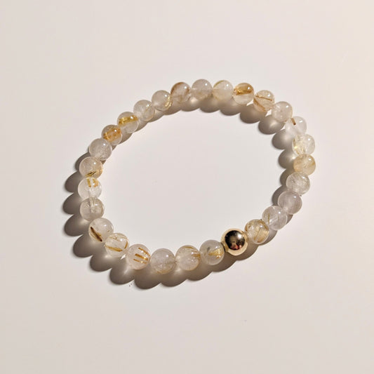 Rutile Quartz Energy Bracelet