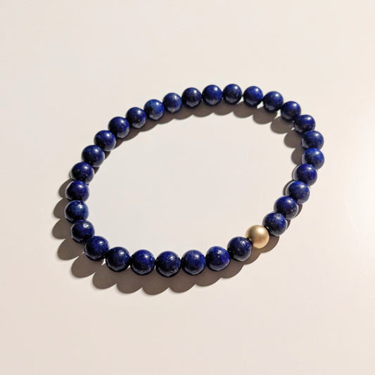 Lapis Energy Bracelet