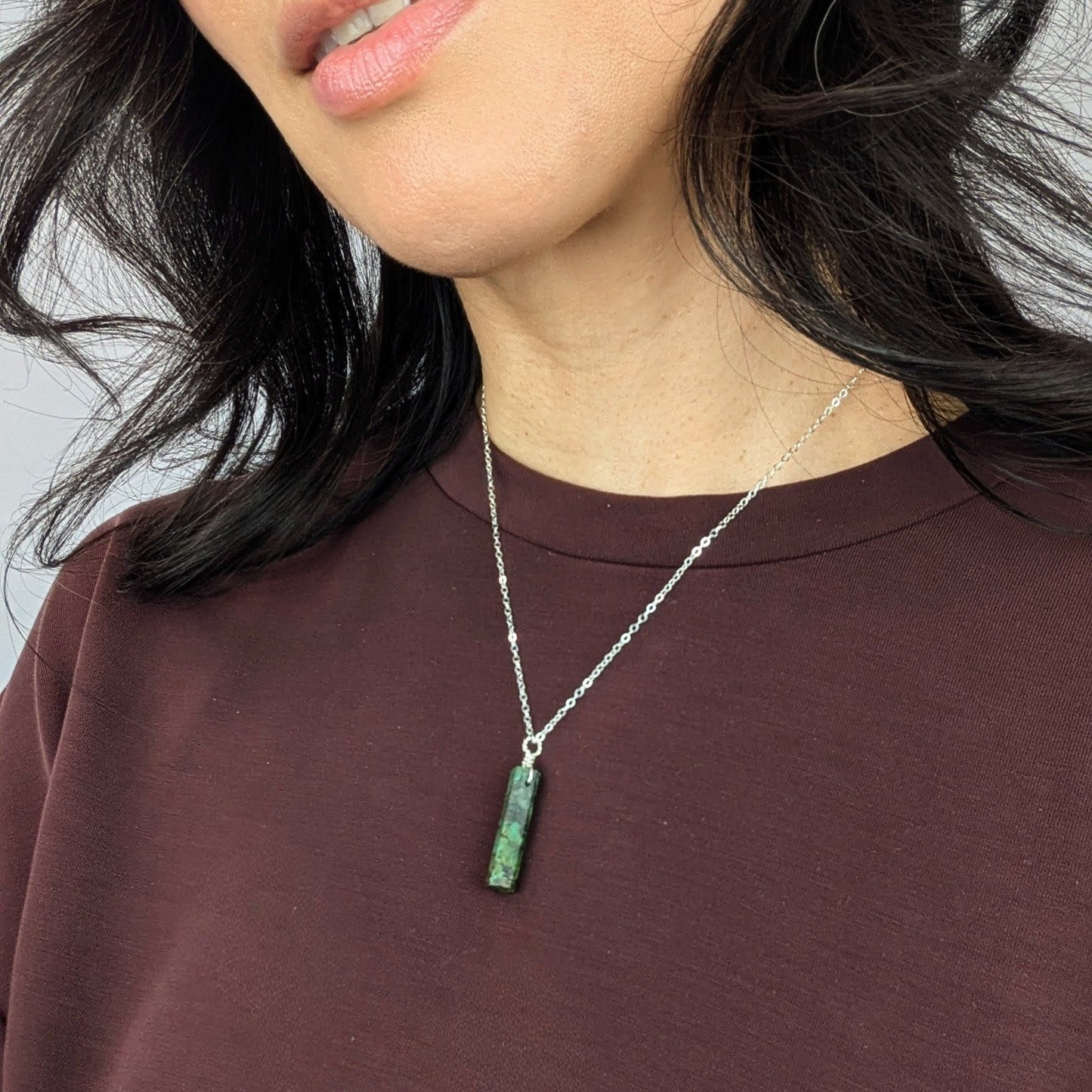 Turquoise Wand Necklace