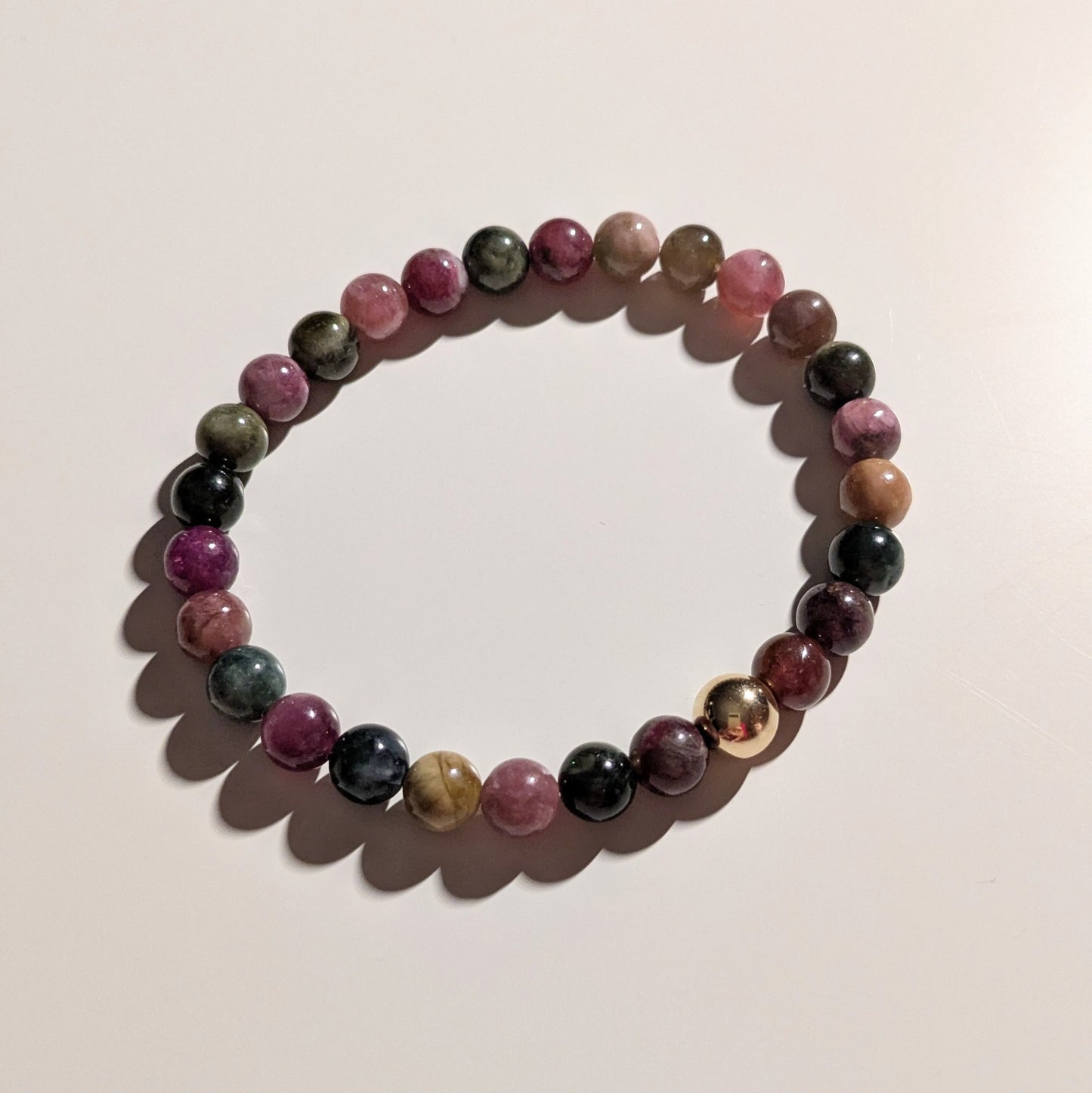 Watermelon Tourmaline Energy Bracelet