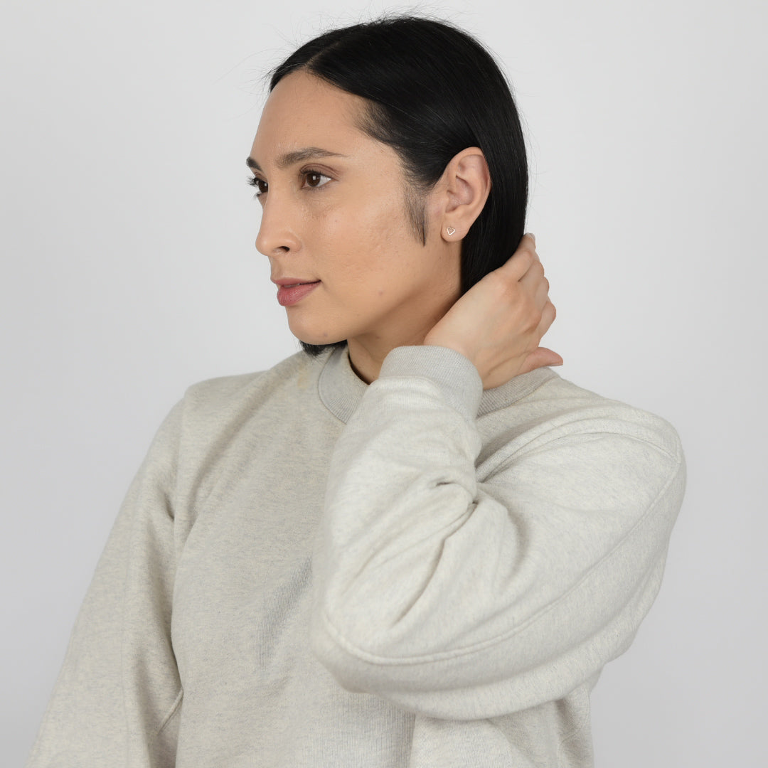 Tiny Triangle Post Earrings