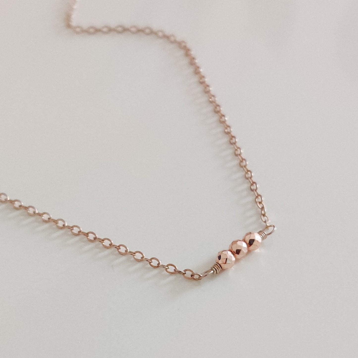 Delicate Mix Metals Necklace