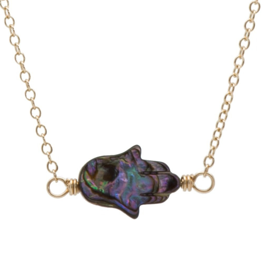 ZKD Abalone Hamsa Close Up Web