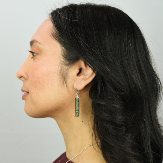Turquoise Wand Earrings