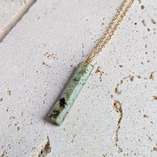 Turquoise Wand Necklace