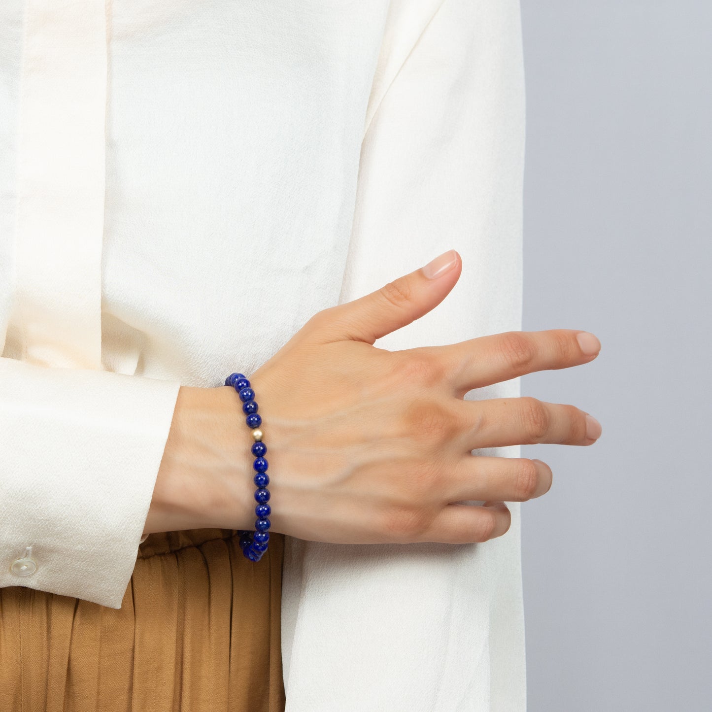 Lapis Energy Bracelet