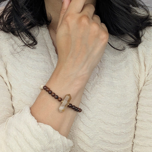 Golden Healer Quartz Energy Bracelet