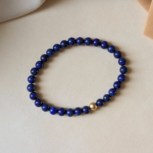 Lapis Energy Bracelet