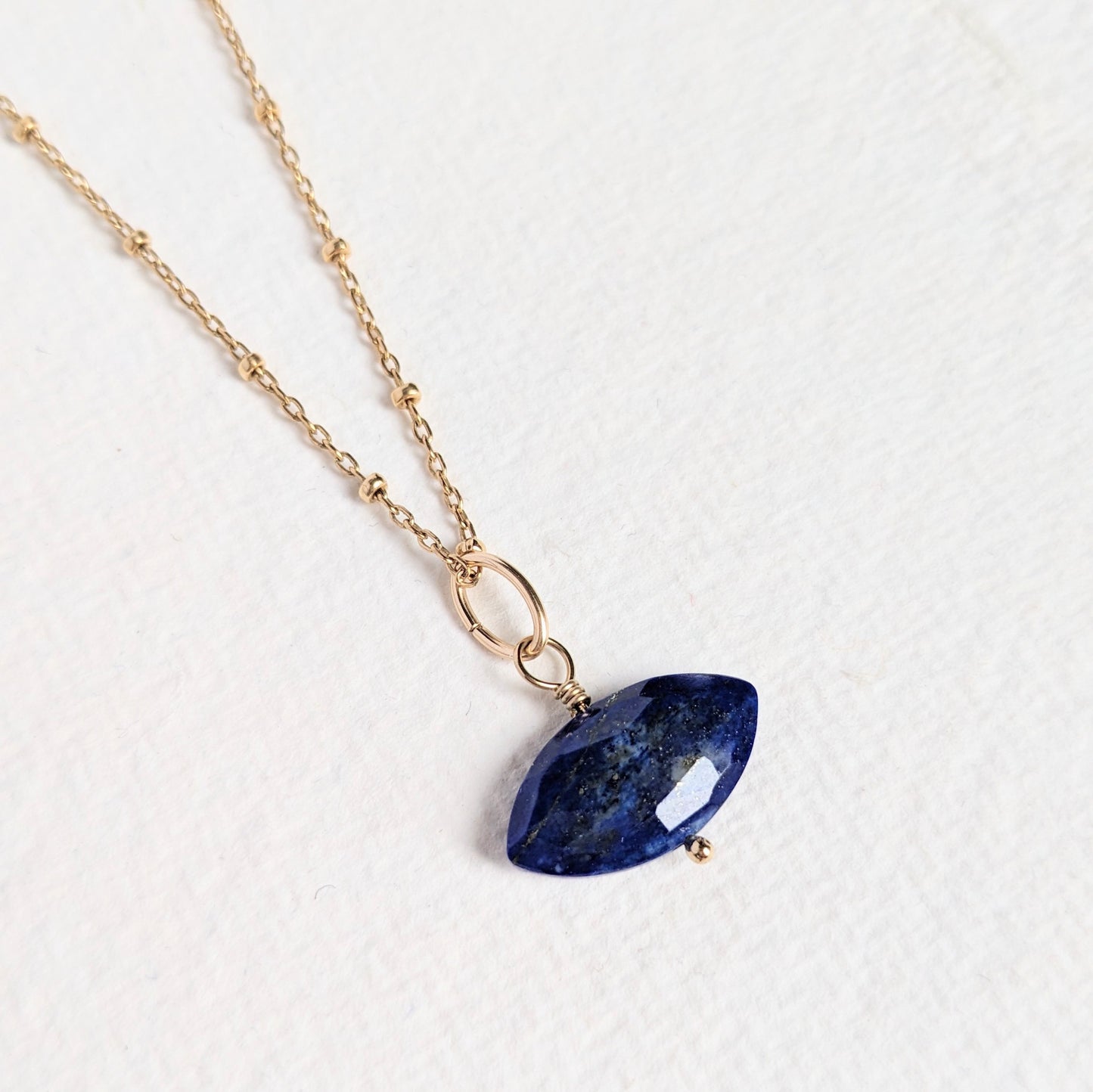 Third Eye Lapis Necklace