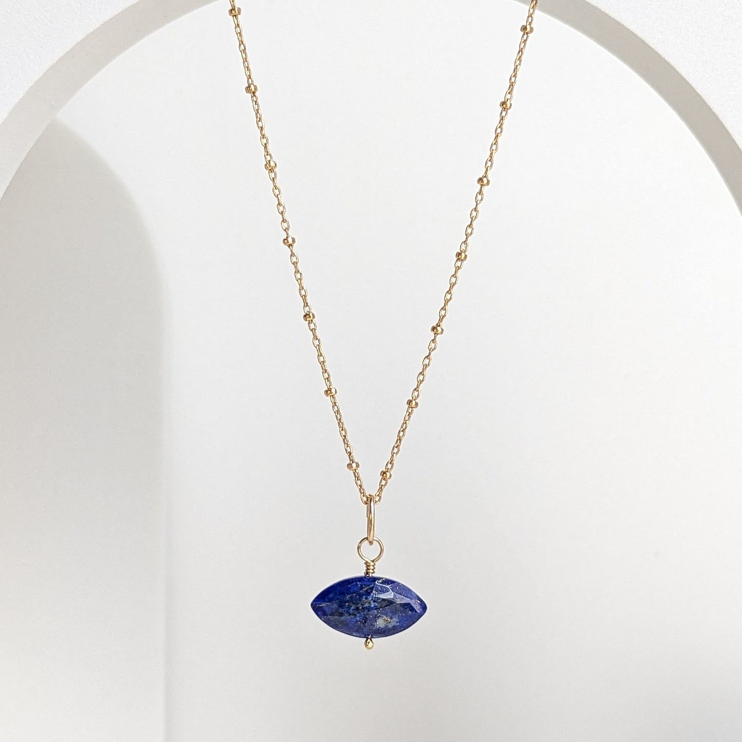 Third Eye Lapis Necklace