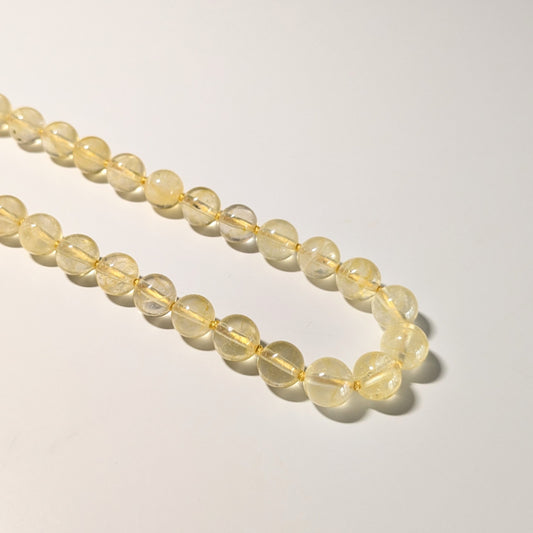 Knotted Citrine Energy Necklace