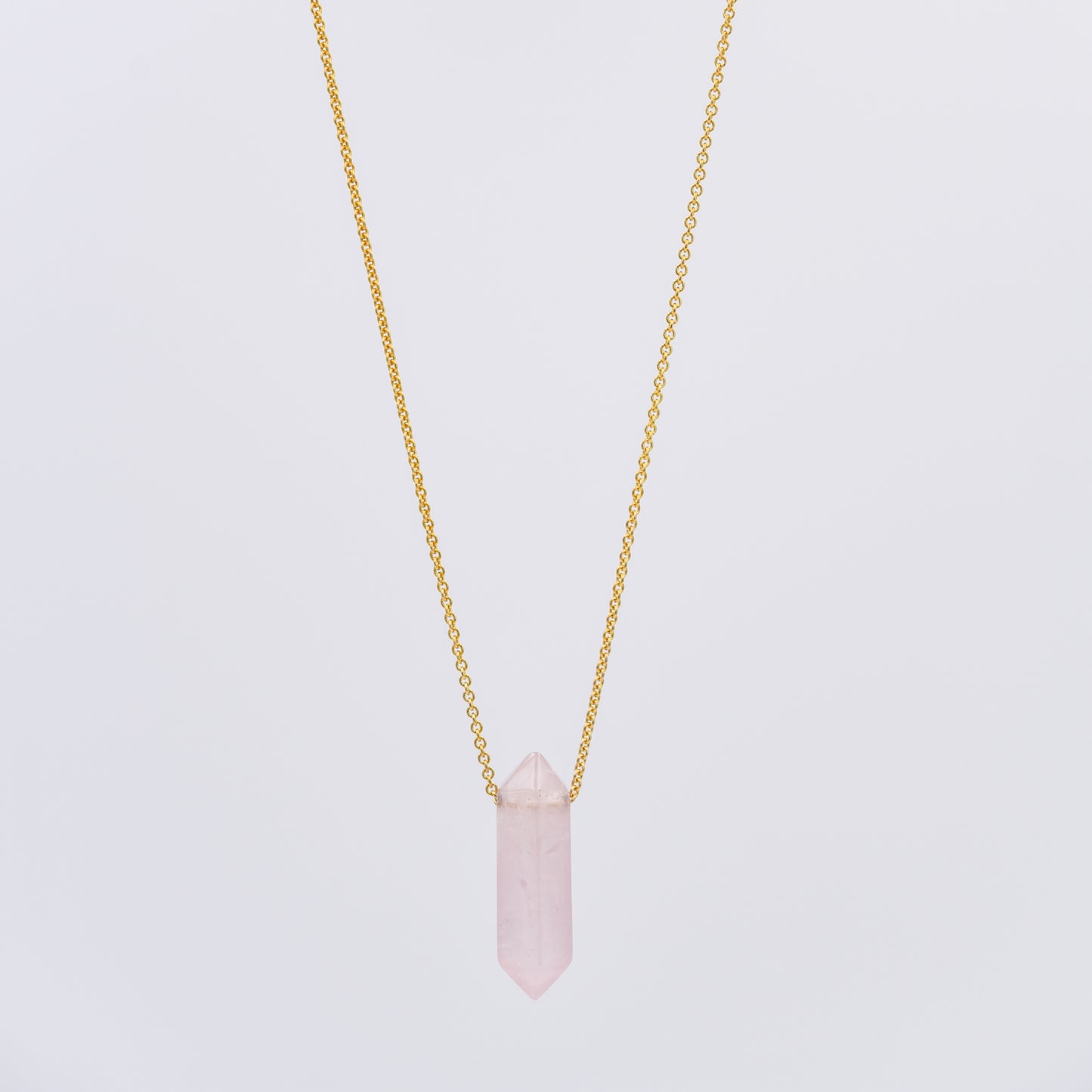 Rose Quartz Energy Necklace