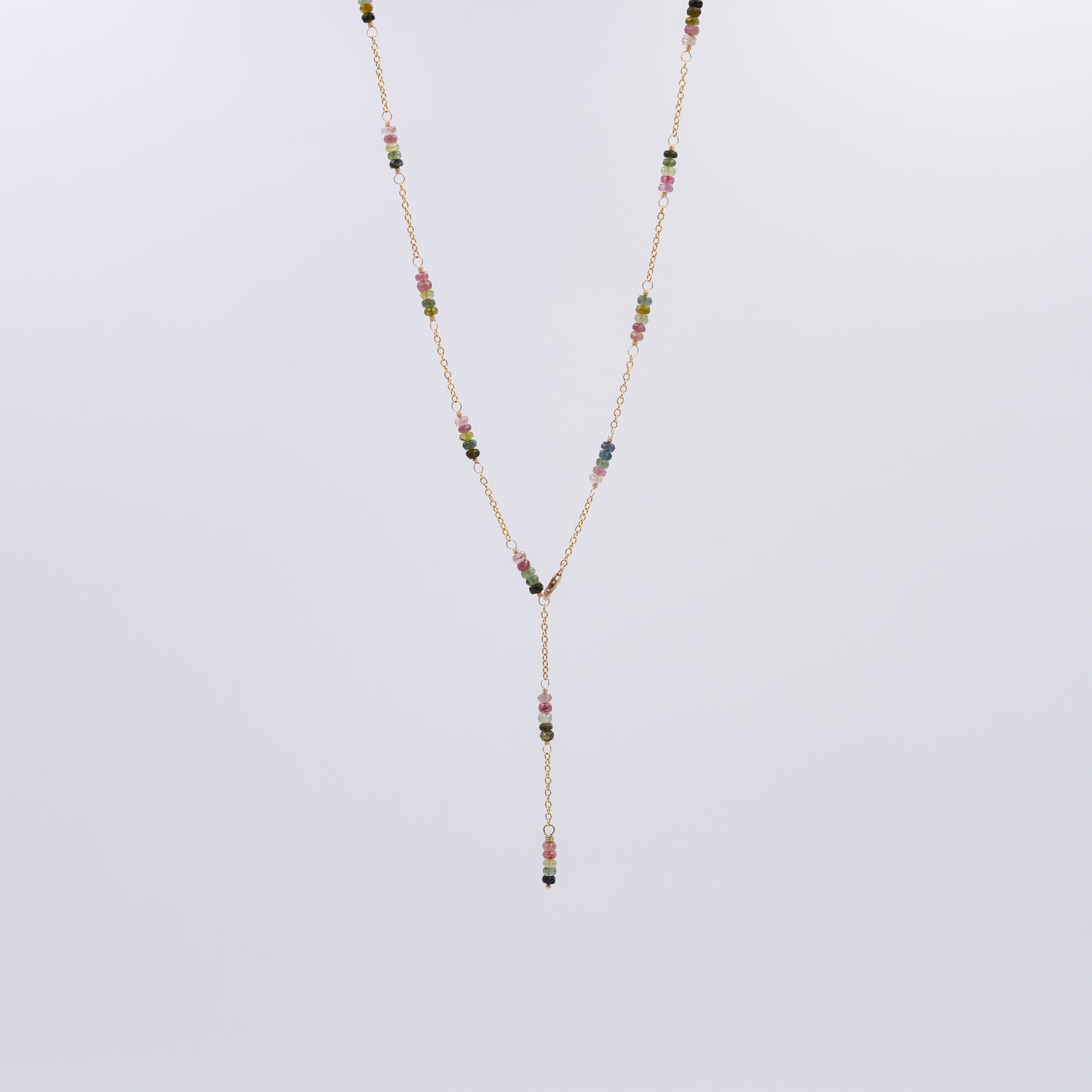 Watermelon Tourmaline Necklace