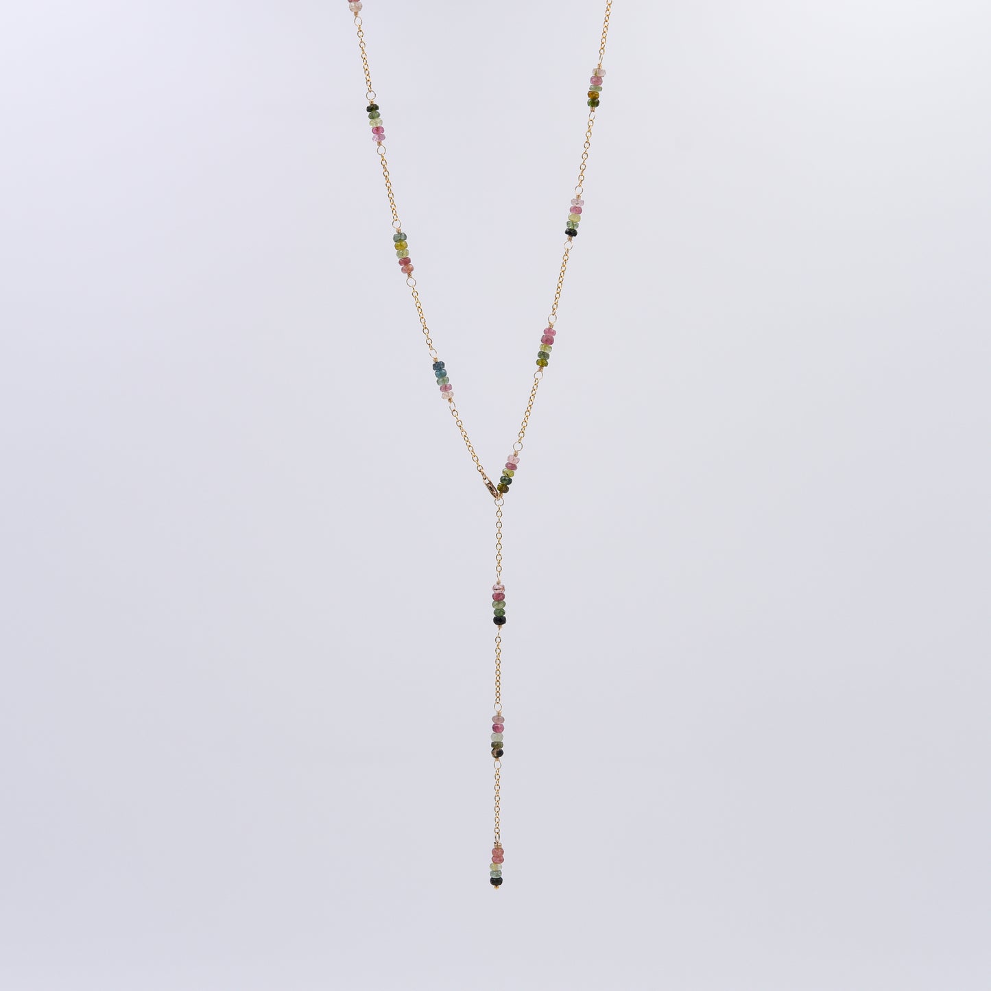 Watermelon Tourmaline Necklace