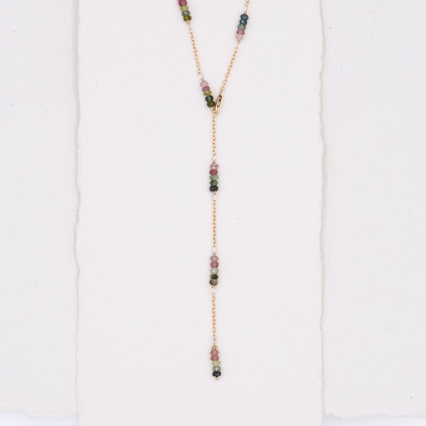 Watermelon Tourmaline Necklace