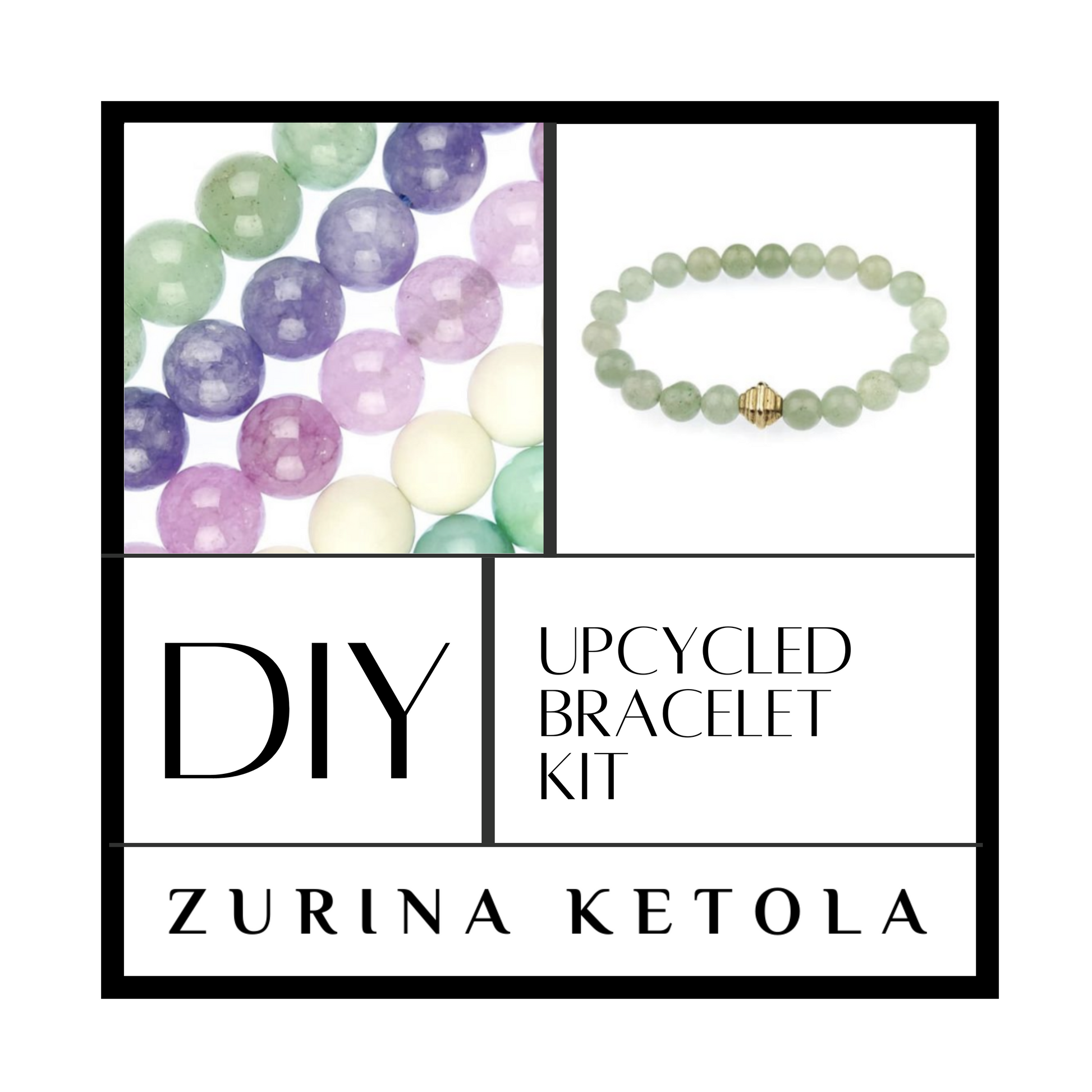 Zurina Ketola  DIY Upcycled Bracelet Kit