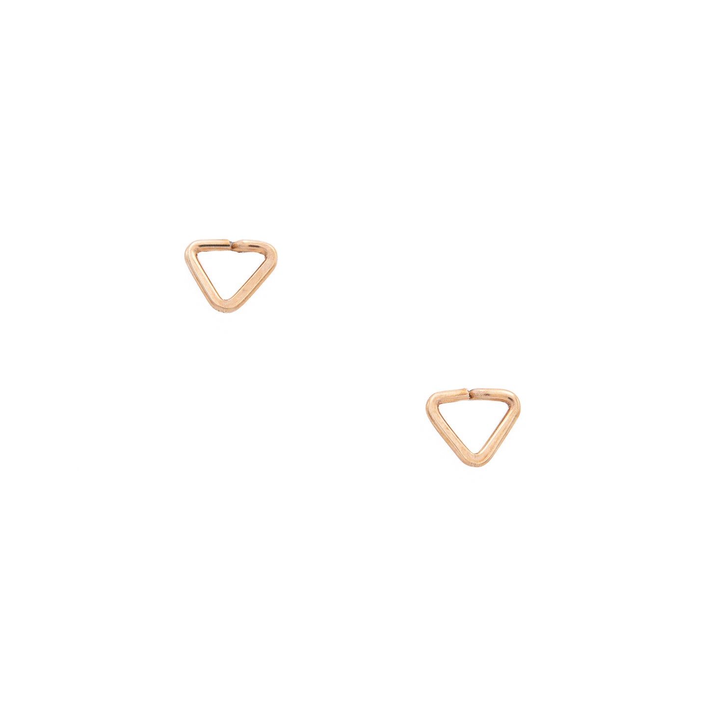 Tiny Triangle Post Earrings