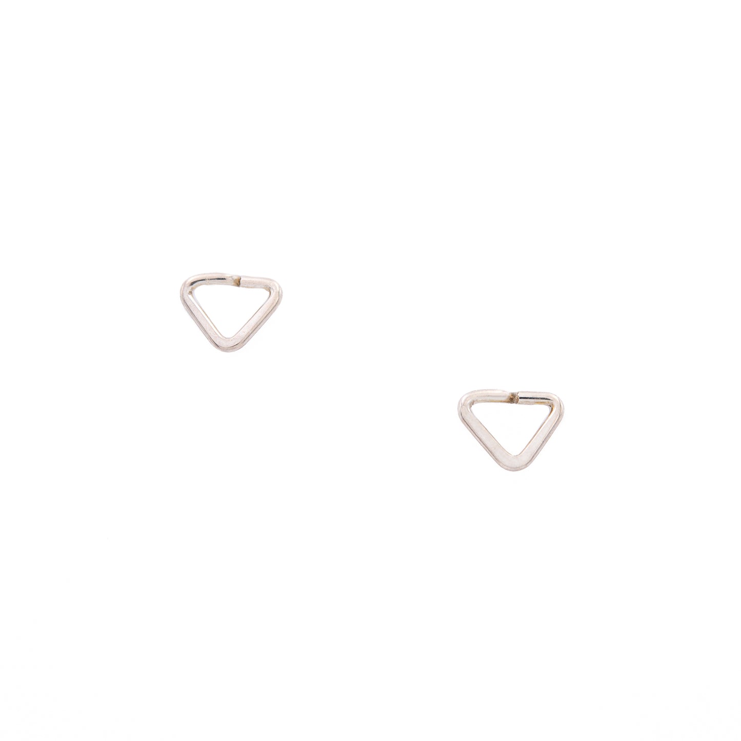 Tiny Triangle Post Earrings